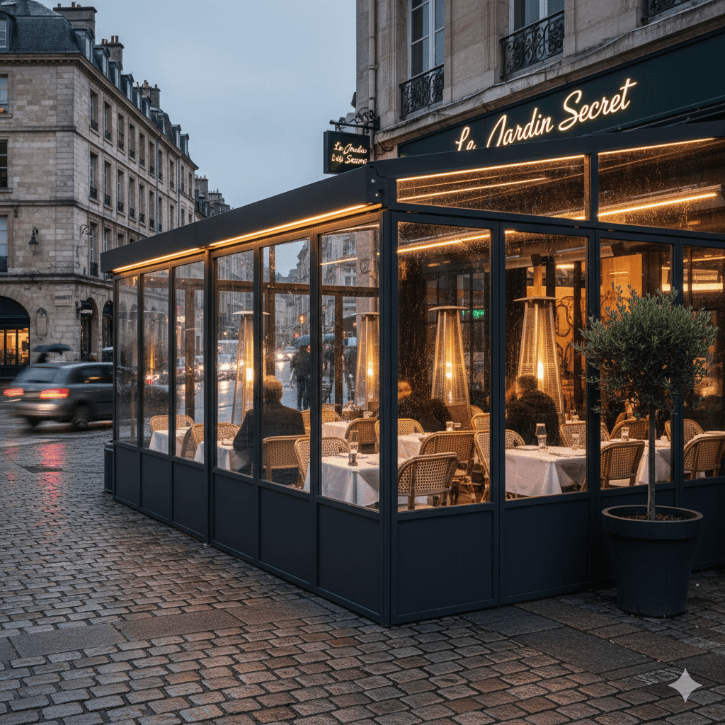 Fermeture Acier / Verre