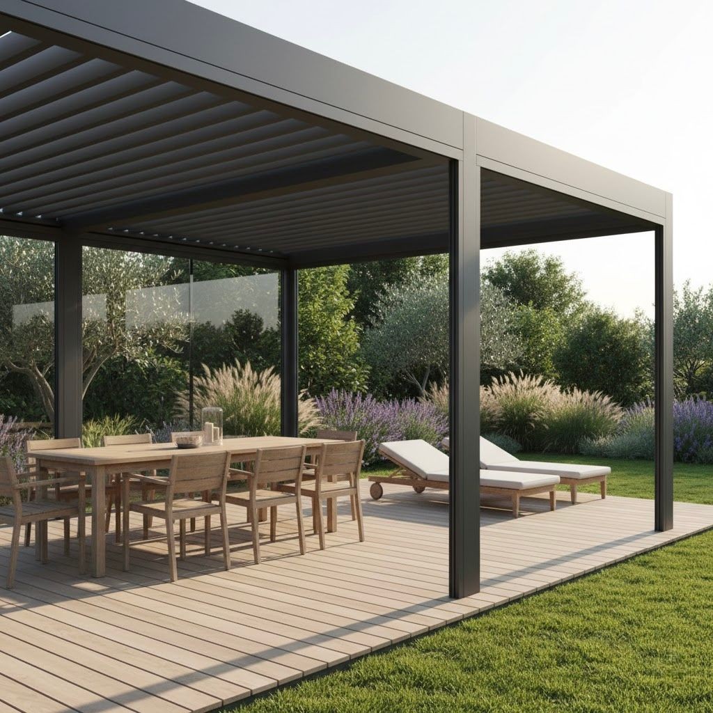Pergola bioclimatique